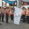 Lomba Gerak Jalan Pramuka Dimulai, Iwan Gunawan Tekankan Kebersamaan
