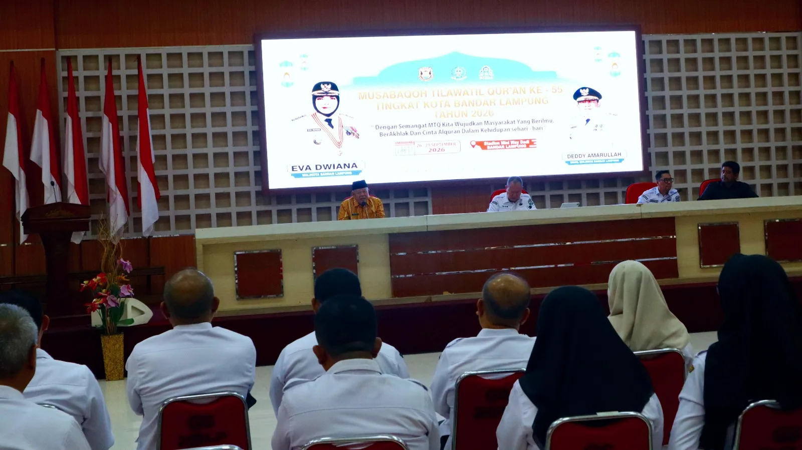 Pemkot Bandar Lampung Matangkan MTQ, 403 Peserta Siap Bertanding 1 Pemkot Bandar Lampung Matangkan MTQ, 403 Peserta Siap Bertanding