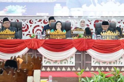 Paripurna HUT ke-81 RI, Walikot Eva Dwiana Tegaskan Dukungan Pemkot terhadap Program Pusat