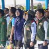 Eva Dwiana Hadiri Apel Akbar 243 Ribu Satlinmas di Jawa Tengah