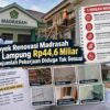Proyek Renovasi Madrasah Kemenag Lampung Rp44,6 Miliar Disorot, Dugaan Kekurangan Volume Mencapai Rp8,8 Miliar